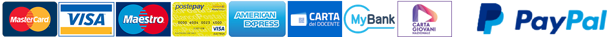 Metodi di pagamento accettati