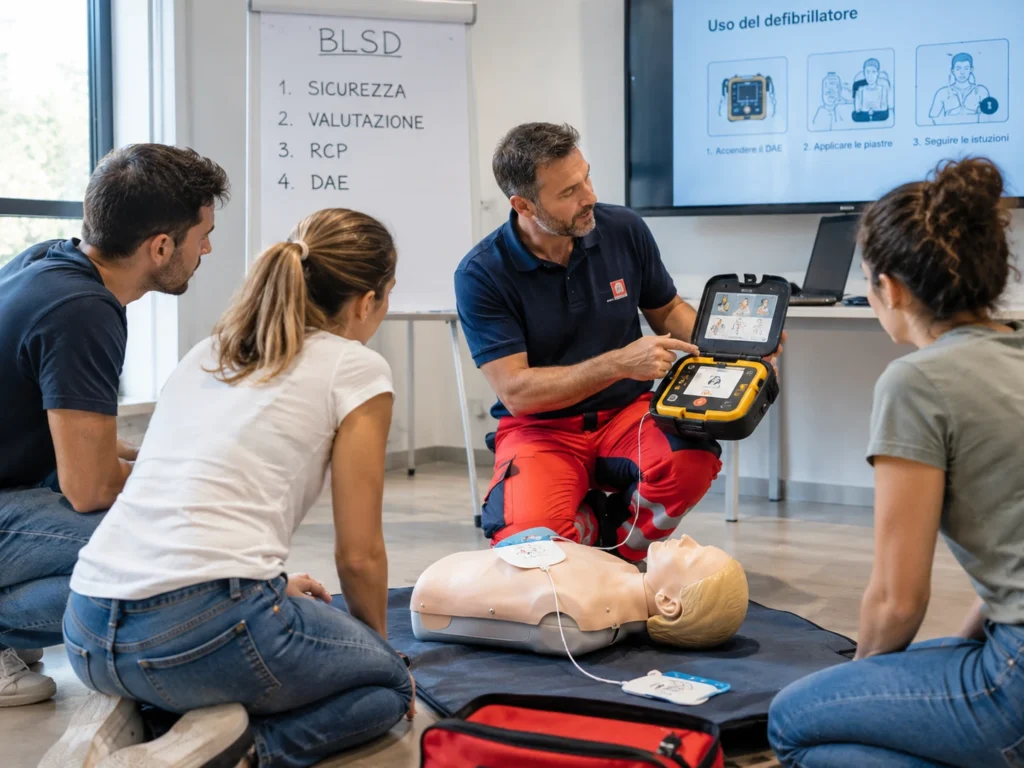 Addetto BLSD/Defibrillatore