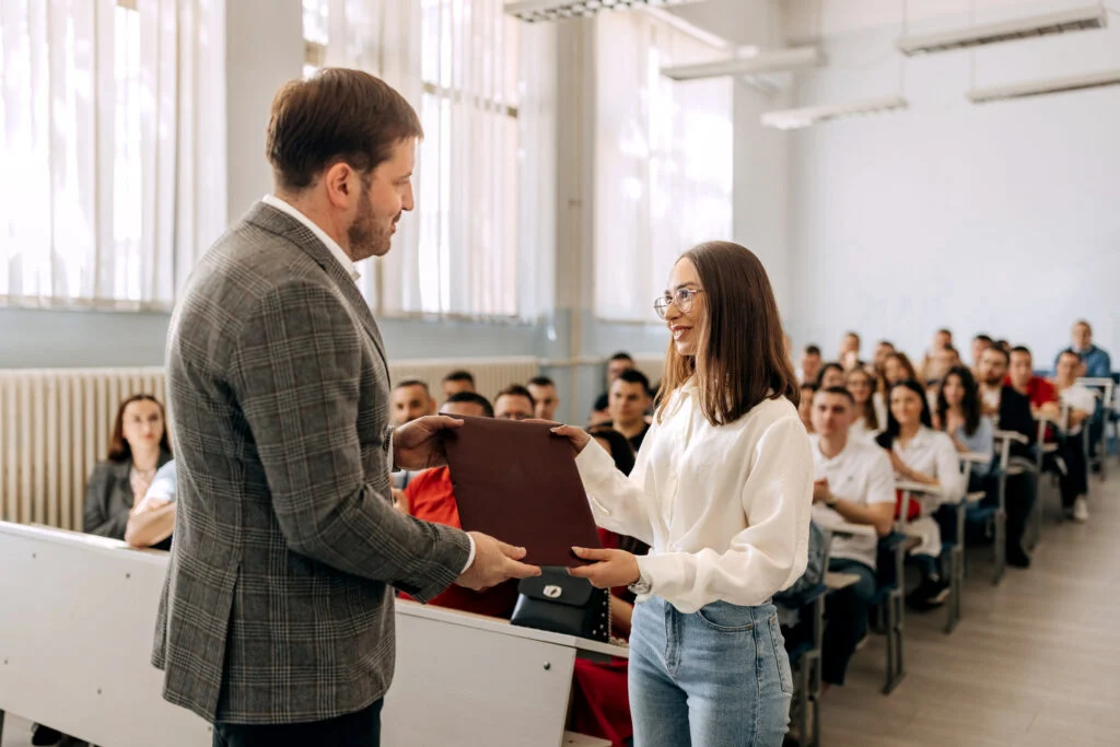 Consegna del diploma